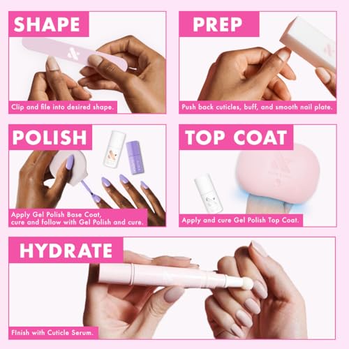 Gel Mani System Set with LED Lamp