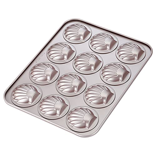 Madeleine Mold Cake Pan (03 - Scallop 12 Cups)