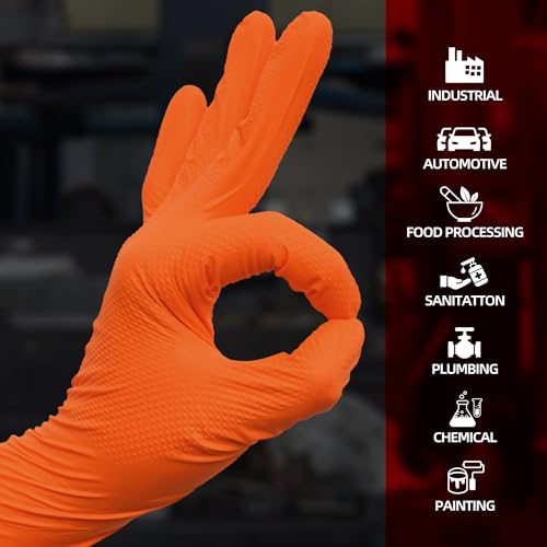 Basic Heavy Duty Nitrile Gloves