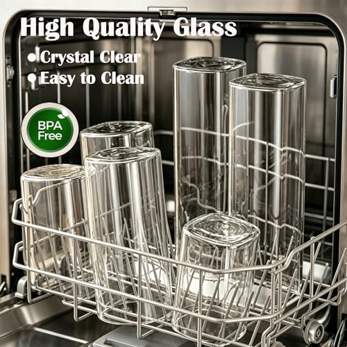 1.2Qt Square Glass Jars