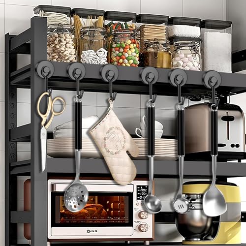 Strong Magnet Hooks (Black / 0.98in)