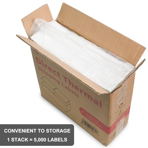 4 x 6 Thermal Labels Fanfold