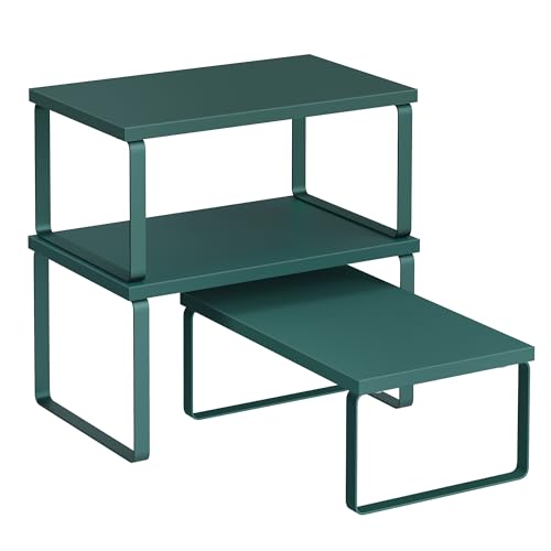 Cabinet Organizer Shelf (Cascade Green / S (4.6"H) + S (5.4"H) + S (6.2"H))