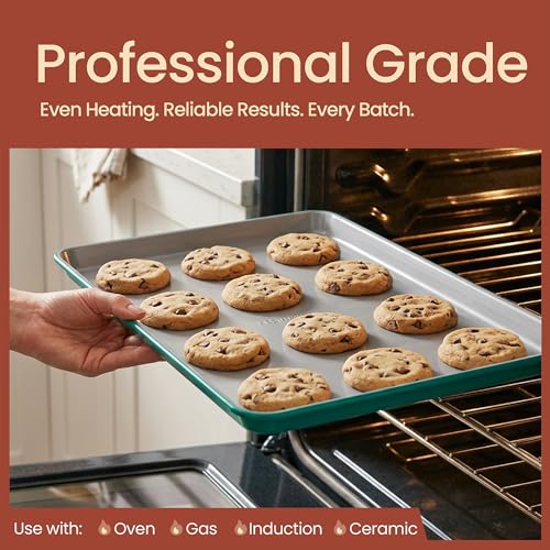 Bakken 8 Piece Stackable Bakeware Set (Teal)