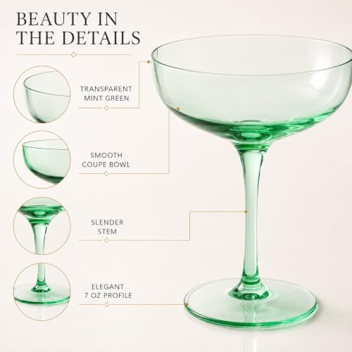 Green Colored Martini (Green)