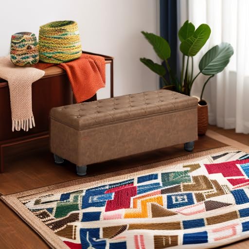 Storage Ottoman (Coffee Brown / Classic)