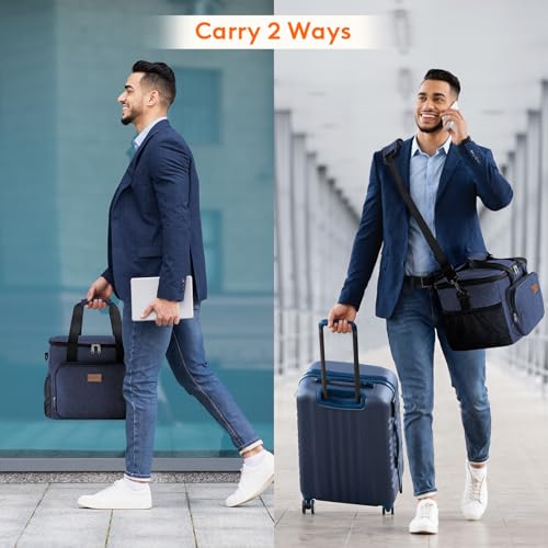 Insulated Lunch Box for Men (Dark Blue / Jumbo(24L))