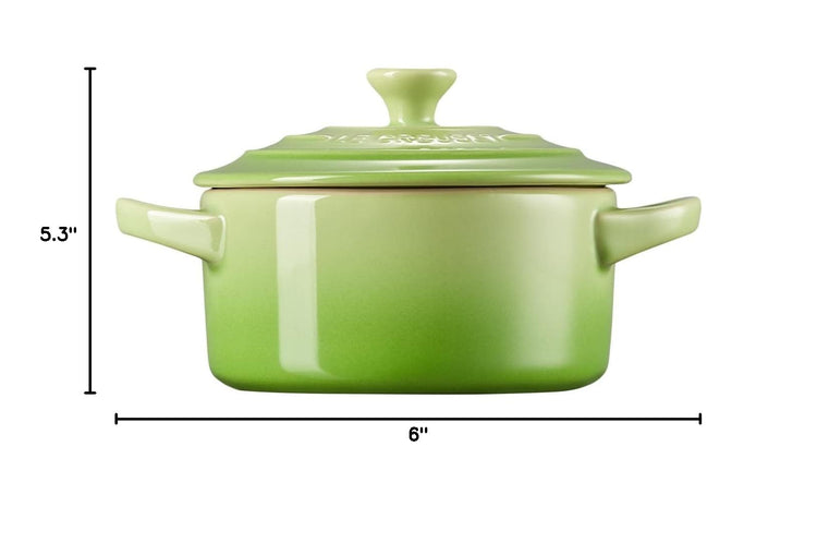 Stoneware Mini Round Cocotte (Palm / 8 Oz.)
