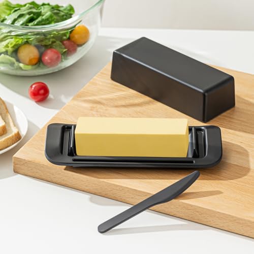 Black Butter Dish (Small-Black)