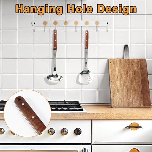 Stainless Steel Wok Spatula and Ladle Tool (Sliver / Cooking utensils-A)