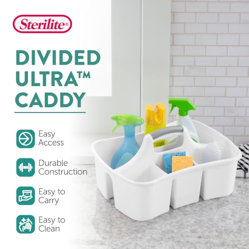 Divided Ultra Caddy Storage Organizer for Bathroom (6 Pack)