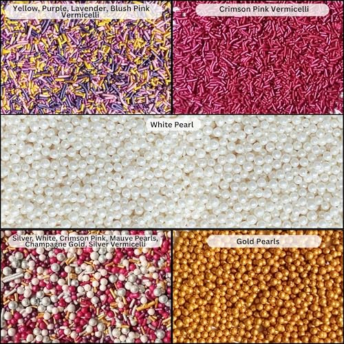 Fusion Mashup Sprinkles FM Multipack 37 100 GMS for Cake Cupcake Décor