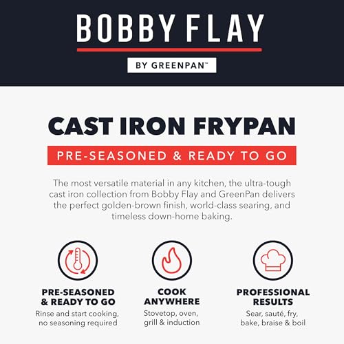 x Bobby Flay 2 Pack (8" and 10" Skillet Set / Black)