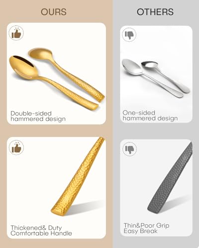 Silverware Set (Gold)