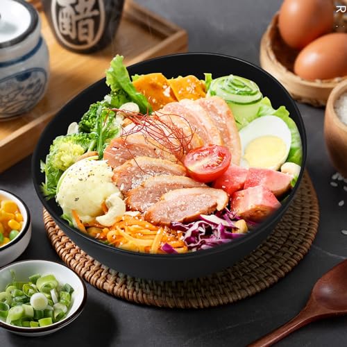 9.6'' Serving Bowls (9.6 inches / Matte Black)