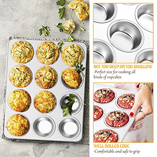 12 Cup Muffin Pan Set of 4