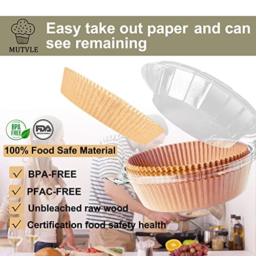 Air Fryer Liners Disposable for Ninja (8''Round)
