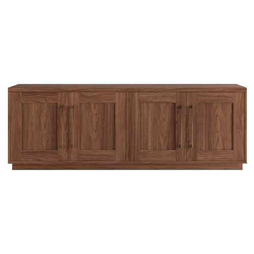 68" TV Stand for TVs up to 75" (Medium Walnut / 68" Rectangular TV Stand)