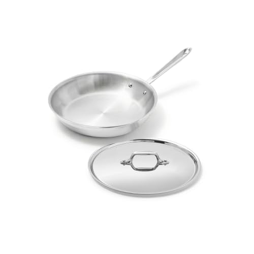 D3® Stainless Steel 10" Fry Pan with Lid (10" Fry Pan with Lid)