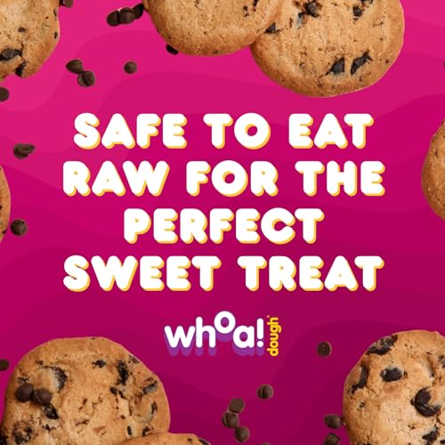 Whoa Dough Ready to Bake Cookie Dough Chocolate Chip (6.9 Ounce (Pack of 6))