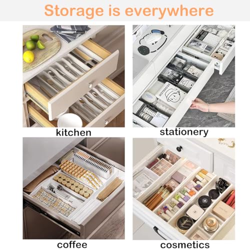 Silverware Drawer Organizer (Black)