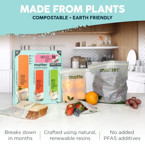 Compostable Resealable Bags (Variety Pack)