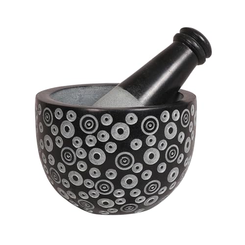 Mortar and Pestle (Dots)