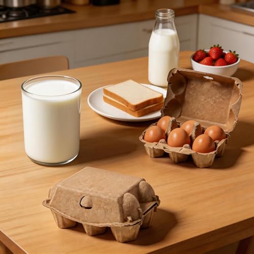 40 Pack Egg Cartons Cheap Bulk (6 Count, 40 Pack)