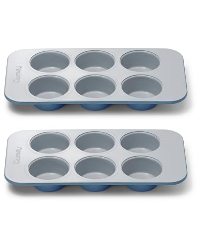 Non Stick Ceramic (Slate / 2x Muffin Pan (6 Cup))