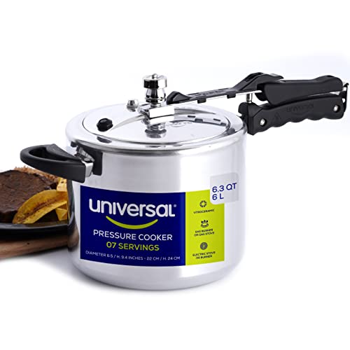 6.3 Quart Pressure Cooker (6.3 Quarts)