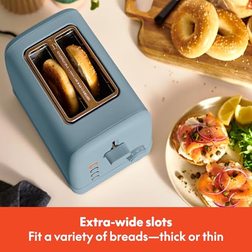 2 Slice Toaster with Extra Wide Slots and 6 (Surf / 2 Slice)
