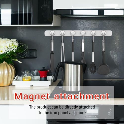 Magnetic Hooks (Silver / 0.79in)