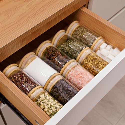 6oz Glass Food Storage Jars (Round-6oz6pc)