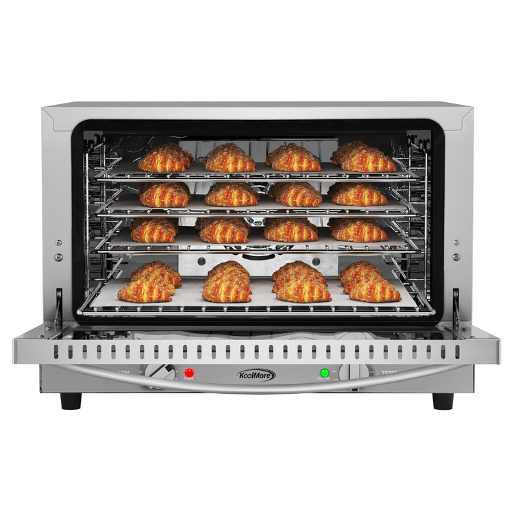 23 in. Commercial Countertop Convection Oven for Half (1.5 cu. ft.)