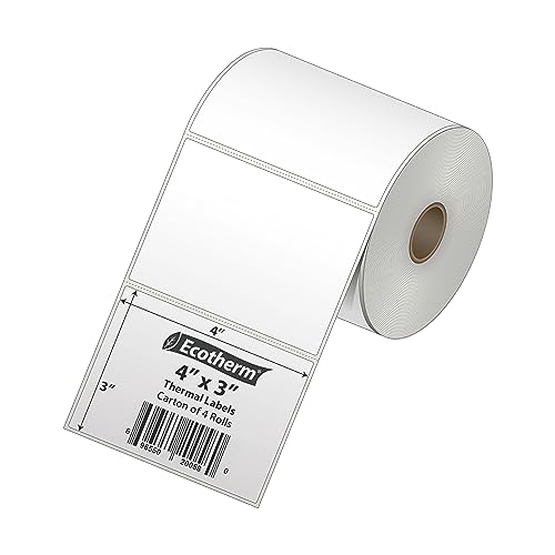 4" x 3" Thermal Labels (4 x 3 - 2100 Labels)