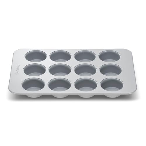 Non Stick Ceramic (Gray / Muffin Pan (12 Cup))