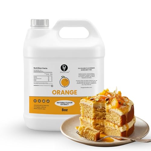 Orange Flavoring Oil for Baking (8 Oz)