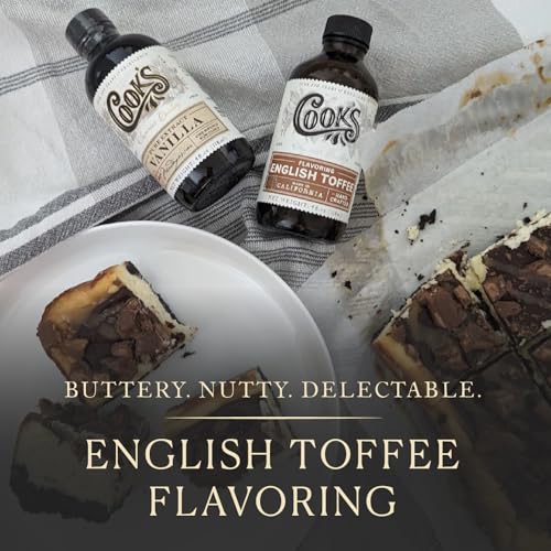 English Toffee Flavoring for Baking (4 Fl Oz (Pack of 1))