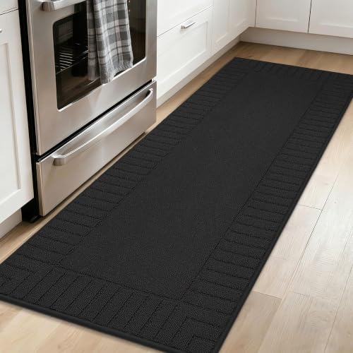 Kitchen Rugs 24"x60" (Black / 24" X 60" (Rectangular))