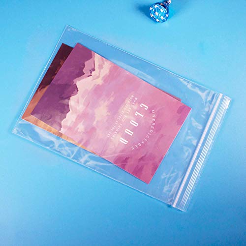 1000 Count 8" x 10" Zip Bags (8" x 10")
