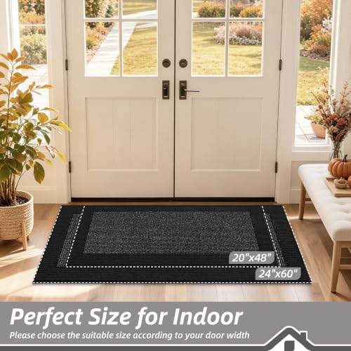 Indoor Door Mat 24" x 60" (Black / 24" X 60" (Rectangular))