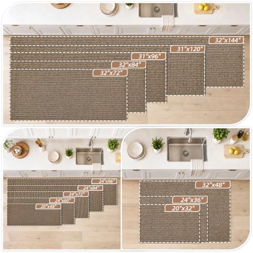 Kitchen Rugs 24"x36" (Taupe / 24" X 36" (Rectangular))