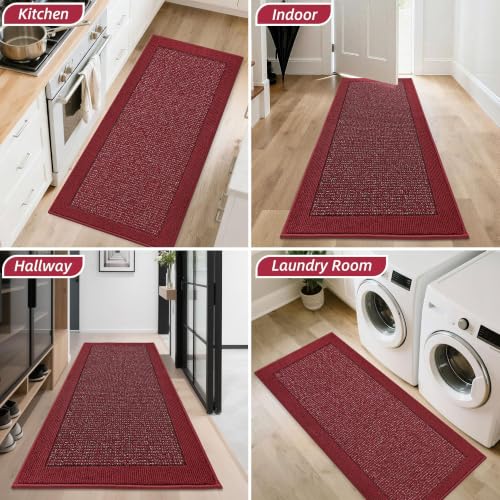 Indoor Door Mat 24" x 60" (Red / 24" X 60" (Rectangular))