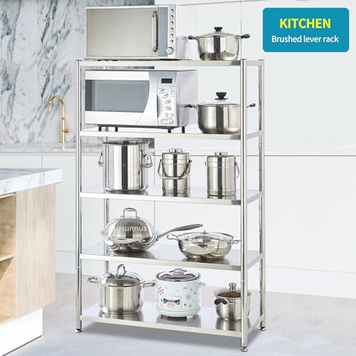 Stainless Steel Shelves (35.8*15.8-5T(No Guardrails))