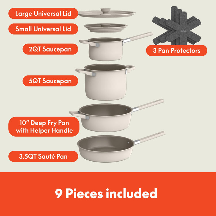 Fits Anywhere™ 9 (Oatmilk)