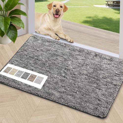Indoor Door Mat (Black / 2'8" x 3'4" (Rectangular))