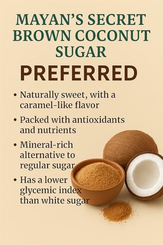 2 lbs USDA Certified Brown Coconut Sugar Organic for Baking (32 Ounce (Pack of 1))
