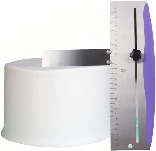 12 Inch Cake Scraper Smoother (Purple)