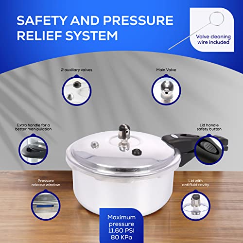 Ultra 3.7 Quart Pressure Cooker (3.7 Quarts)