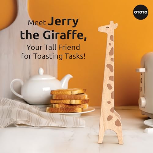 NEW OTOTO Jerry the Giraffe Toaster Tongs (Jerry)